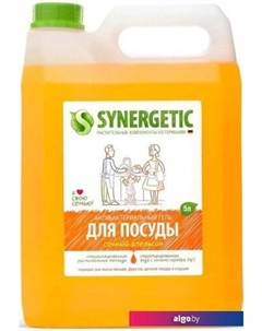 Средство для мытья посуды Апельсин 5 л Synergetic