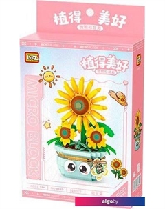 Конструктор Подсолнух в горшочке 8840_MK Loz