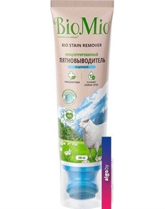 Пятновыводитель Для цветных и белых тканей со щеткой без запаха (200 мл) Biomio