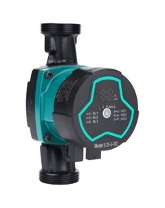 Циркуляционный насос Master S 25-6 (с гайками) Shinhoo