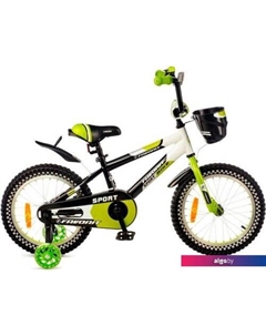 Детский велосипед Sport 16 SPT-16GN2 (черный/зеленый) Favorit