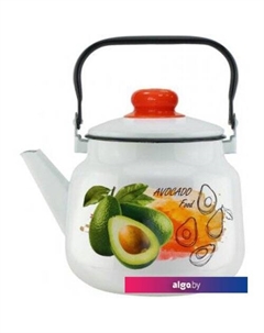 Чайник без свистка 01-2713/4 (авокадо) Эмаль