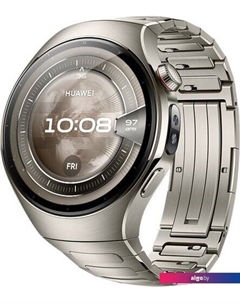 Умные часы Watch 5 46 мм (титановый, с титановым браслетом, международная версия) Huawei