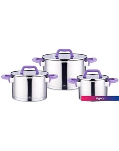 Набор кастрюль Лаванда LR02-126 Lara
