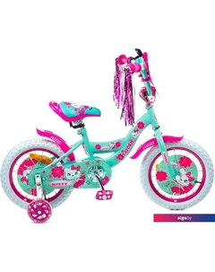 Детский велосипед Kitty 14 KIT-14GN (розовый/бирюзовый) Favorit