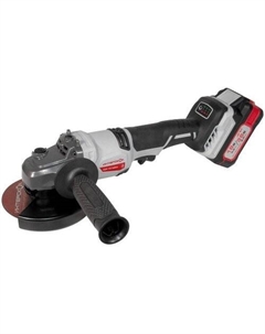 Угловая шлифмашина УШМ-125/36ВМЭ 956.2.2.70 (с 2-мя АКБ, кейс) Интерскол