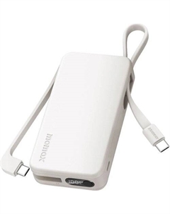 Внешний аккумулятор 1-Power Vital+ Built-In USB-C IP138 10000mAh (белый) Momax