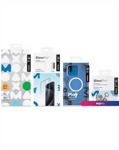 Чехол для телефона Protection Bundle Set для iPhone 16 Pro Max MXAP24XLTGS Momax