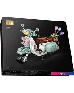 Конструктор Mini 1117 Мотоскутер Loz