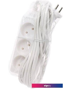 Удлинитель 62552 (5 м, белый) Electraline