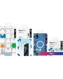 Чехол для телефона Protection Bundle Set для iPhone 16 Plus MXAP24LTGS Momax