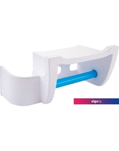 Держатель для туалетной бумаги и освежителя Mira АС 25001472 (снежно-белый/голубая лагуна) Berossi