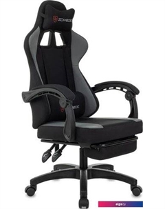 Игровое (геймерское) кресло Weaver (черный/серый) Zombie