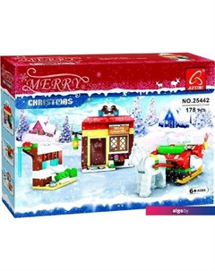 Конструктор Магазинчик Санты 25442 3548630 Ausini