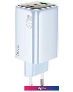 Сетевое зарядное N49 (синий) Hoco