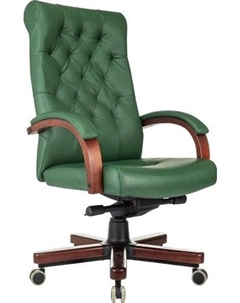 Офисное кресло T-9928WALNUT (зеленый) Бюрократ