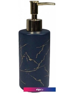 Дозатор для жидкого мыла Lux (синий мрамор) Akshome