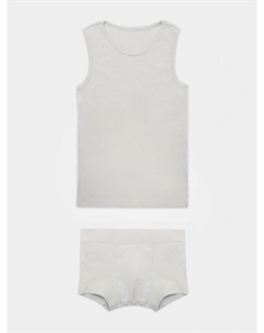 Комплект бельевой для мальчиков серый: майка и трусы Mark formelle