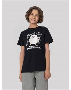 Футболка для мальчиков черная с принтом Mark formelle