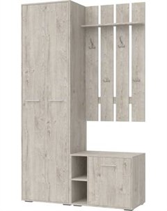 Секция в прихожую Кортекс-мебель Лара СП9