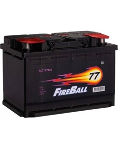 Автомобильный аккумулятор FireBall Premium / 6СТ-77NR Fireball