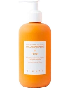 Тонер для лица Jigott Collagen + Peptide Toner