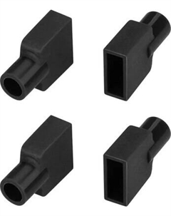 Заглушка для профиля Arlight WPH-FLEX-0612-SIDE BLACK с отверстием / 045910