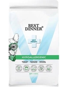 Сухой ветеринарный корм для собак Best Dinner Vet Profi Hypoallergenic Best dinner