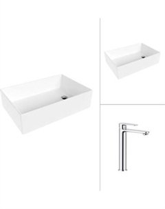 Умывальник со смесителем Lauter 21518-1 + Moon 21СK81691C