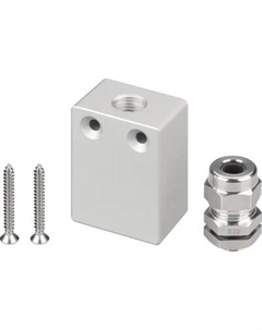 Заглушка для профиля Arlight ARH-FLOOR27-H28-DOWN с отверстием / 040161