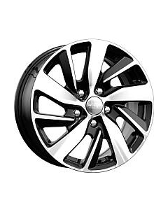 Литой диск K&K KC741 16x6.5" 5x114.3мм DIA 67.1мм ET 46мм Алмаз черный K&k