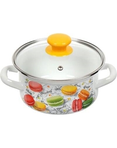 Кастрюля КМЗ Цветное печенье / 51904-352/4.02 Кмз