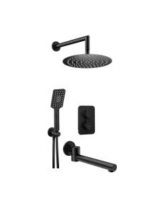 Душевая система Deante Thermo Nero-4T
