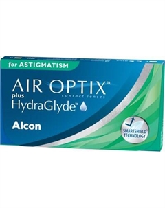 Контактная линза Air Optix For Astigmatism plus Hydraglyde Sph-6.50 cyl-1.75 ax160 R8.7 Air optix