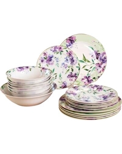 Набор тарелок JEWEL Флокс ПС0035-03 Jewel