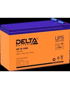 Аккумуляторная батарея DELTA HR 12-24 W Delta