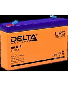 Аккумуляторная батарея DELTA HR 6-9 Delta