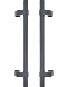 Ручка дверная ЛДМ-Сталь АРД-02 (500мм) 7016 Лдм-сталь