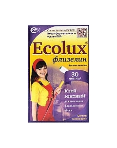 Клей для обоев Ecolux Флизелин