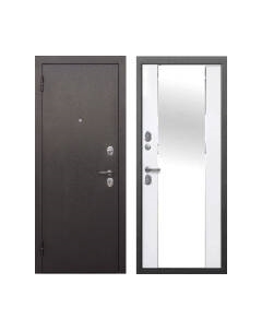 Входная дверь ТайгА Зеркало 7см Тайга