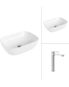 Умывальник со смесителем Lauter 21493A + Moon 21СK81691C