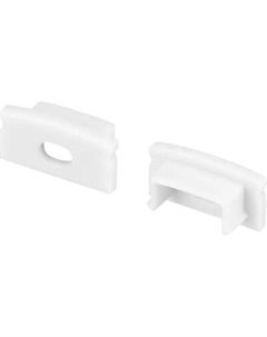 Заглушка для профиля Arlight LINE-1708 с отверстием WHITE / 044235