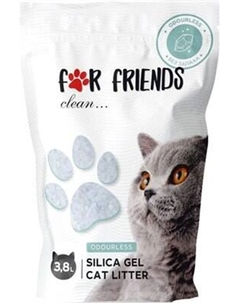 Наполнитель для туалета For Friends Силикагелевый / TUZ951 For friends