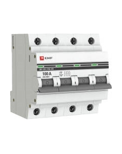 Выключатель нагрузки EKF PROxima ВН-125 4P 100А / SL125-4-100-pro Ekf