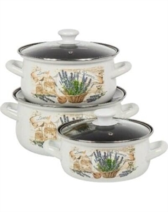 Набор кастрюль КМЗ Сбор трав-1-Экстра / 61904 Кмз