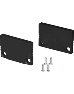 Заглушка для профиля Arlight SL-SLIM20-H13 BLACK глухая / 037512