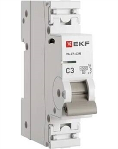 Выключатель автоматический EKF PROxima ВА 47-63N / M634103C Ekf