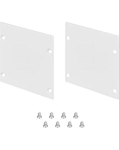 Заглушка для профиля Arlight LINE-S-5050 WHITE глухая / 041869