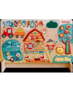 Бизиборд Bizitoys Приключения на ферме / 7545.01