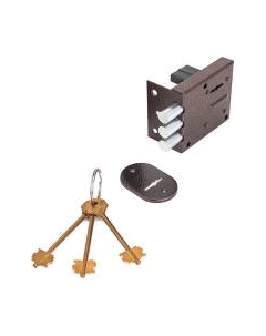 Замок накладной Симеко БИФ-0031x3 б/о